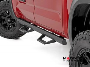 Toyota Tundra Side Steps - SRL2 Running Boards - Rough Country - Crewmax